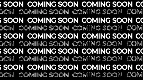 coming soon